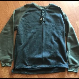 Sahara Club Long Sleeve Shirt Men’s Henley size XL